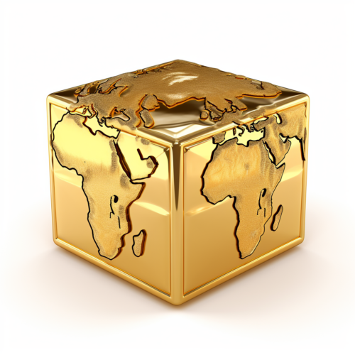 Gold Cube
